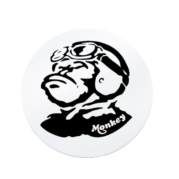 Pyramid Plastics Pyramid decal | black | honda monkey 125 2018>current